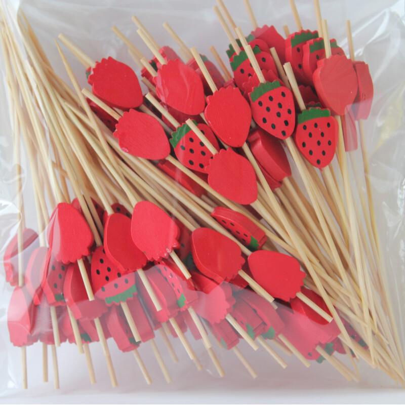 Creative Bamboo Fruit Picks