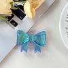 Wind Creative Colorful Laser Bow Simple Three-Dimensional Ring Retractable Desktop Phone Holder Airbag Folding