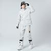 Trendy Outdoor Hooded Jacket & Pants Set - Three-Proof, Casual Sportswear for Couples, Ideal for Spring & Autumn.