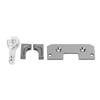 CNC Metal RC Car Front   Axle Set for   SCX10 1Celsius10 RC Crawler Car Accessory