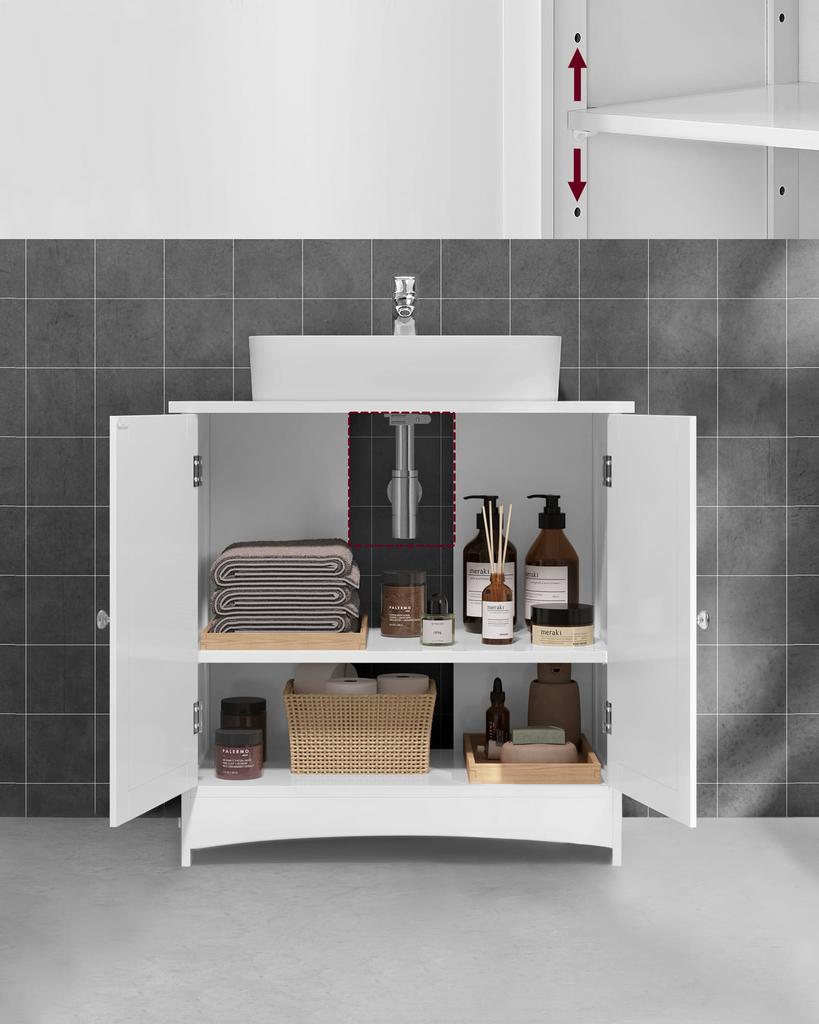 Bathroom Cabinet - Bbc01Wt