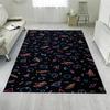 Arcade Stars Bowlingbahn Teppich 90er Arcade Retro Teppich Rutschfest Heimkino Filmraum Bodenmatte Gamer Zimmer Dekor Retro Geschenk