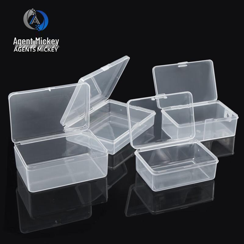 Agents Mickey Transparent Plastic Storage Boxes