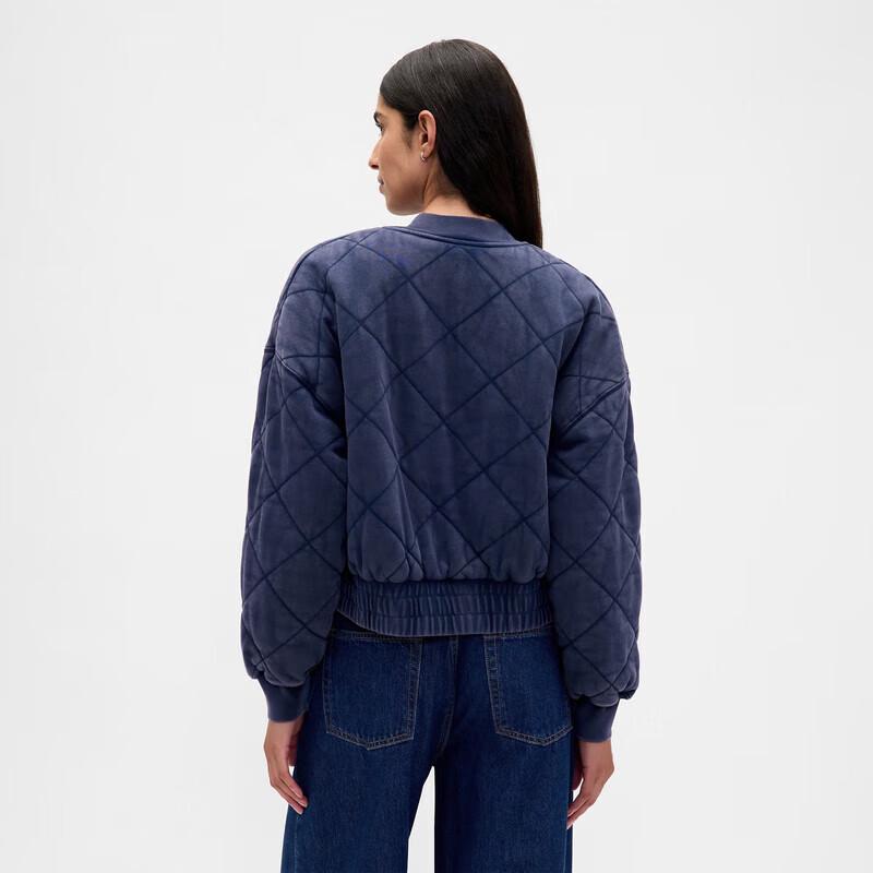Gap Women's 2025 Autumn Loose Short Bomber Padded Jacket