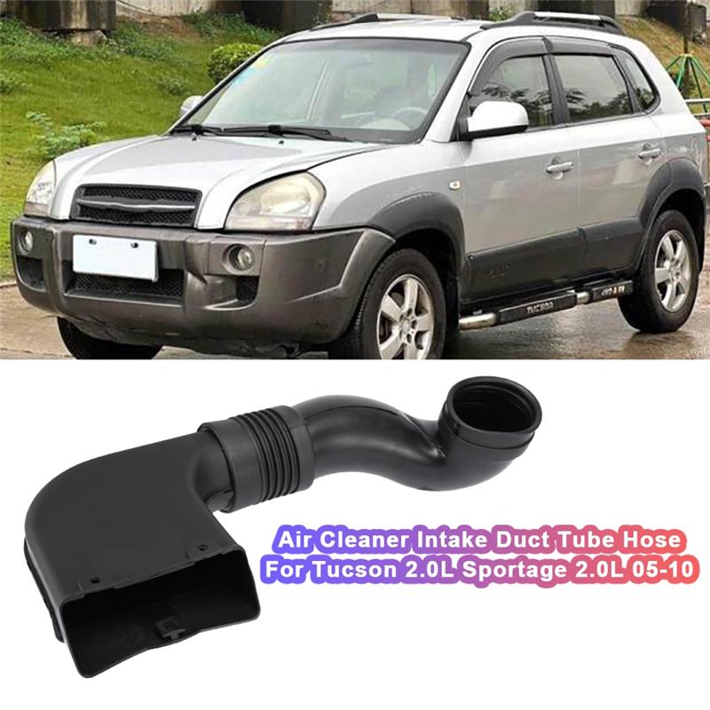 A73X-282102E100 Car Air Cleaner Intake Duct Tube Hose For Hyundai Tucson 2.0L For KIA Sportage 2.0L 05-10