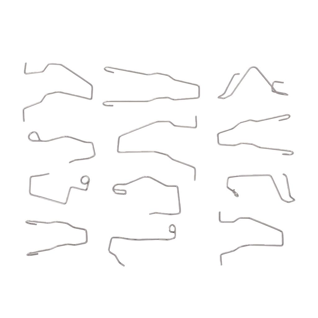 12pcs Headlight Bulb Retaining Spring Clips 5ZHSFULLKIT Metal Headlamp Bulb Holder Clip for H1 H3 H4 H7 Bulbs