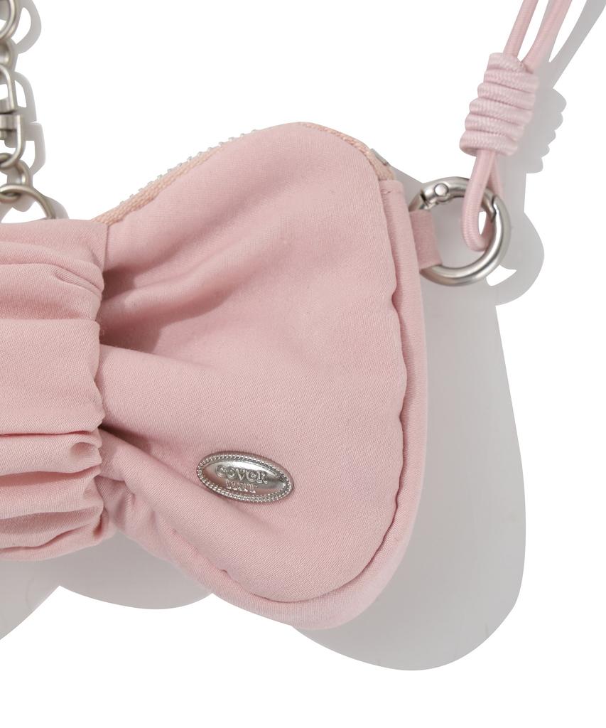 Covernat Woman Clover Heart Padded Ribbon Pouch (2 Colors)