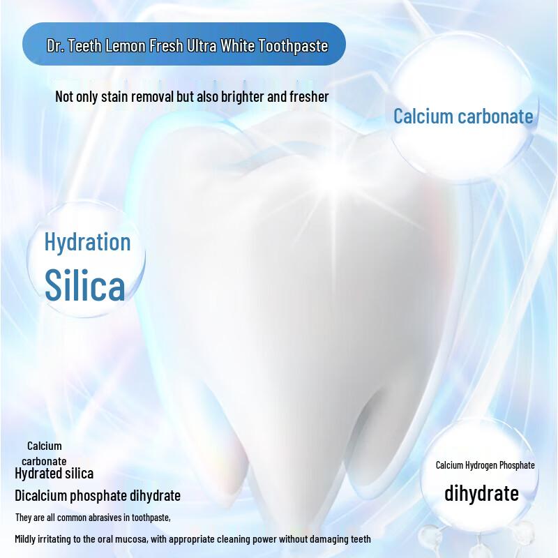 Dr. Tooth Lemon Fresh Whitening Toothpaste with Wuchang Rice Bundle