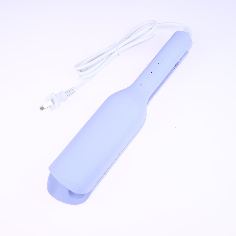 32Mm Electric Curling Iron Lambswool Curling Tool Long Lasting Styling French Anti-Flame Design For Wide Deep Waves