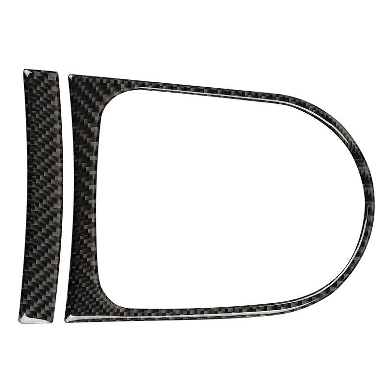 For Ford S550 Mustang GT 2015-2021 YEAR Premium Carbon Fiber Car Gear Shift Box Panel Sticker Interior Modification Accessories