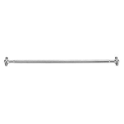 Metal Steel Center Front Drive Shaft Front Center Dogbone for Losi Baja Rey 1 10 RC Cars Silver