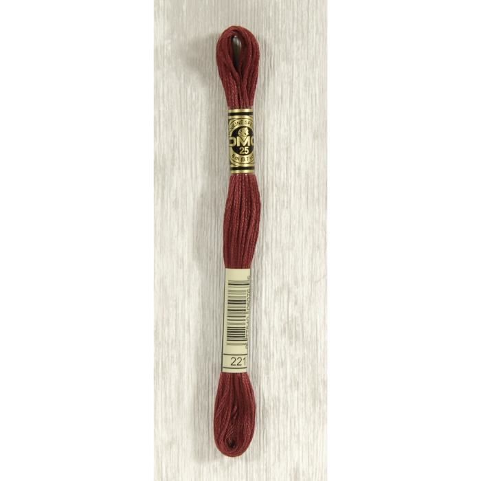 DMC Fil Mouliné 221