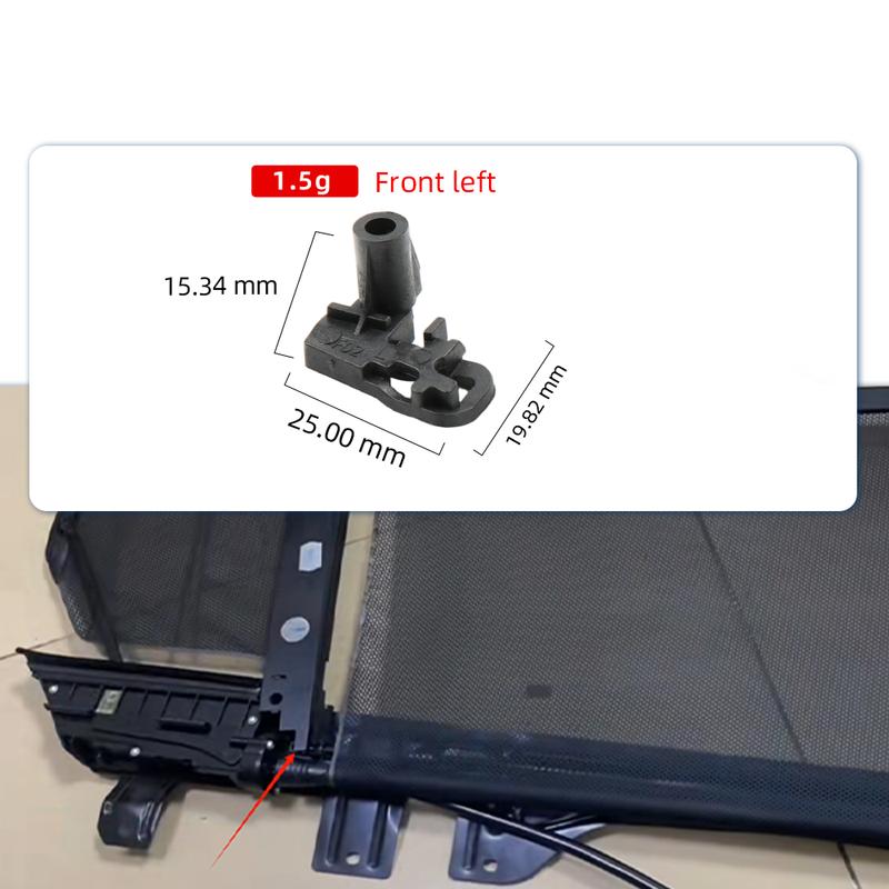 Rear Window Sunshade Clip For BMW 5 Series F07 2009-2016 F18 2010-2017 7 Series F02 2008-2015 5135945-1 5135946-1