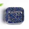 Resin Geometric Dismagnetization Bowl With Natural Crystal Fill For Modern Living Room Decor
