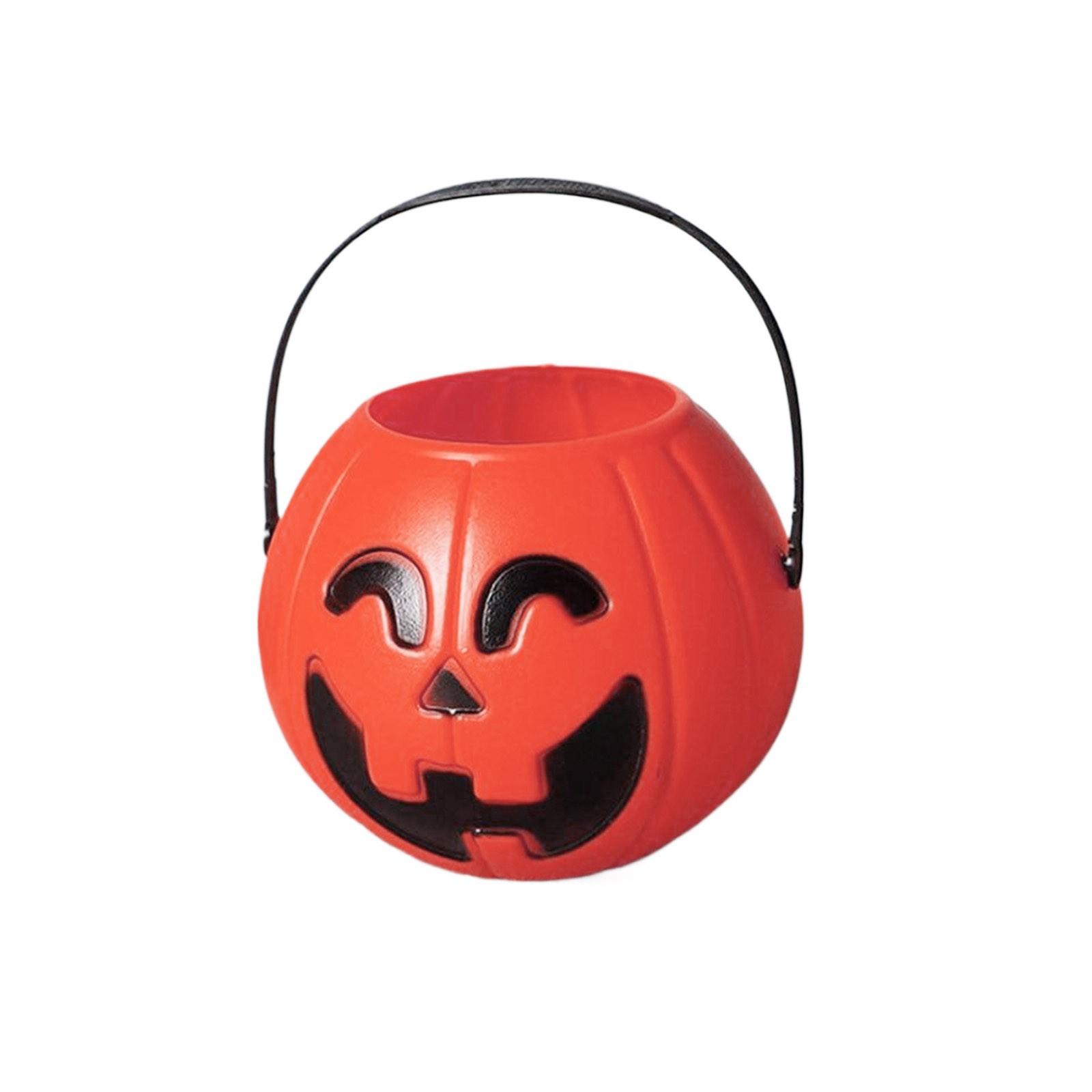 

Украшения на Хэллоуин, миска для конфет на Хэллоуин, котел для Хэллоуина, переносное ведро для конфет на стойке, желтый котел для домашней кухни в помещении One Size