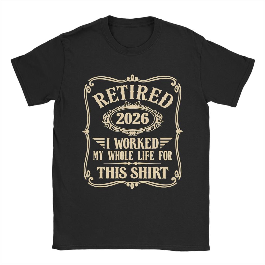 O Fish Ally Retired for FisherUnisex Fishing RetireUnisext T Shirt Unisex Cotton Vintage TShirts Round Collar Tee Shirt Gift