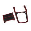 ABS Carbon Fiber Car Gear Shift Panel Cover Trim for BMW X5 G05 2019 2020 2021 Car Interior Accessories