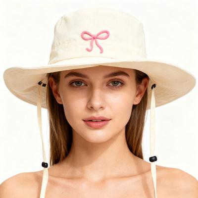 Sweet Girly Fisherman Hat for Sun Protection and Outdoor Travel