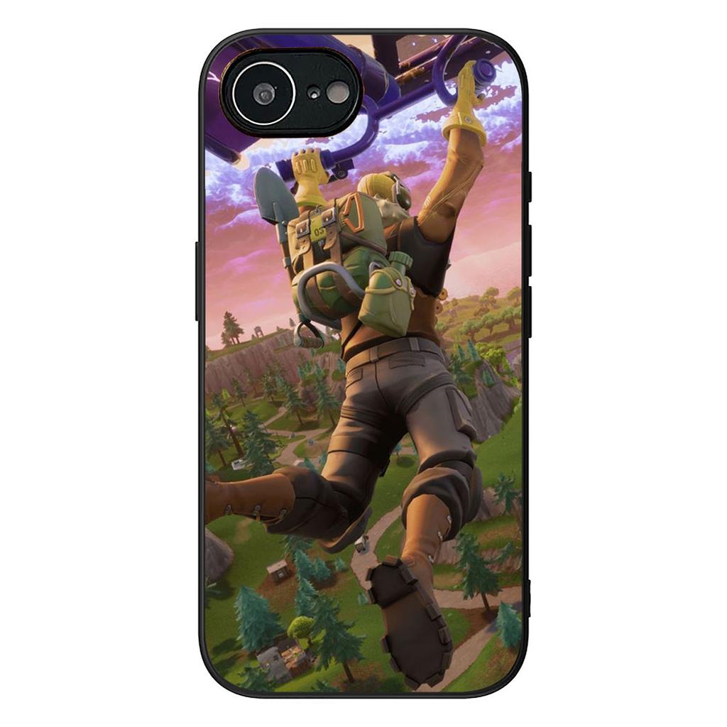 Wallpaper F-Fortnites-Lovely Phone Case for Apple iPhone 12 13 Mini XS 11 Pro Max 7 8 Plus + XR 8+ X SE 2020 SE3 Cover Casing