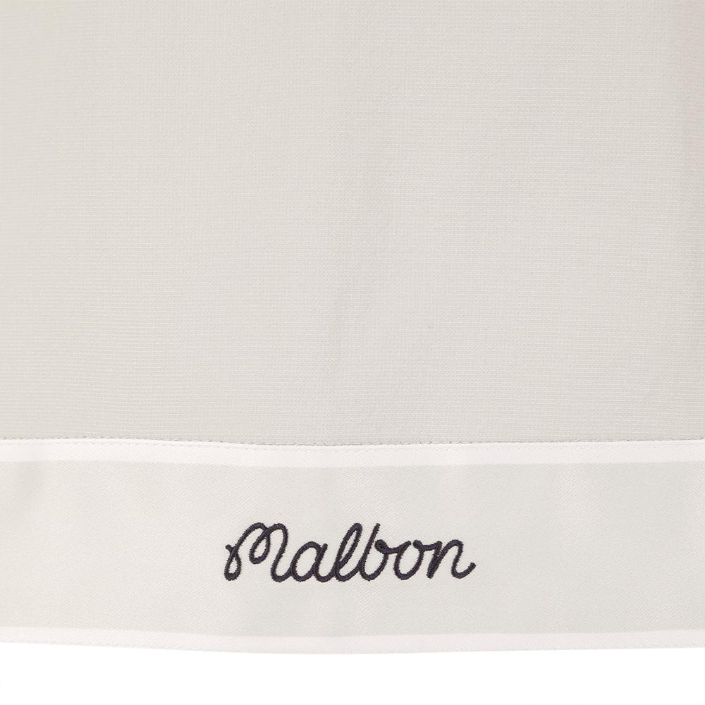 MALBON GOLF Cap Sleeve Mock Neck Pocket Piste Beige (Woman)