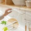 Toilet Metal Home Organizer Under Cupboard Shelf Sundries Tissue Towel Rack Kitchen Tools Roll Paper Hanger Storage Holder