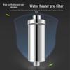 Universal 4-Minute Anti-Clog Shower Head & Tap Water Purifier with Stainless Steel Filter for Heater & Washing Machine