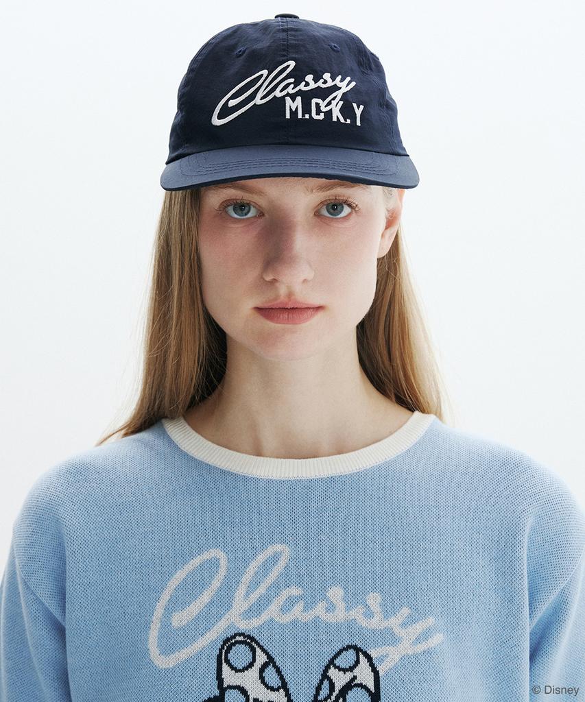 CLOVE [26Sm Clove] Disney_Logo Cap (2Color)
