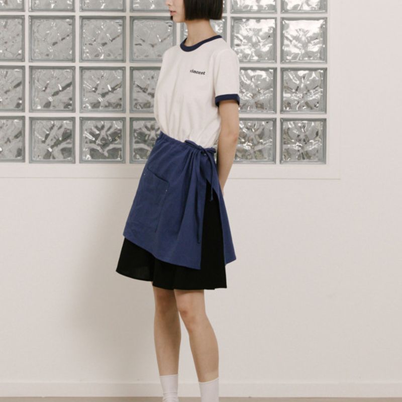 VINCENTNAVY Verona Wrap Apron_BLUE