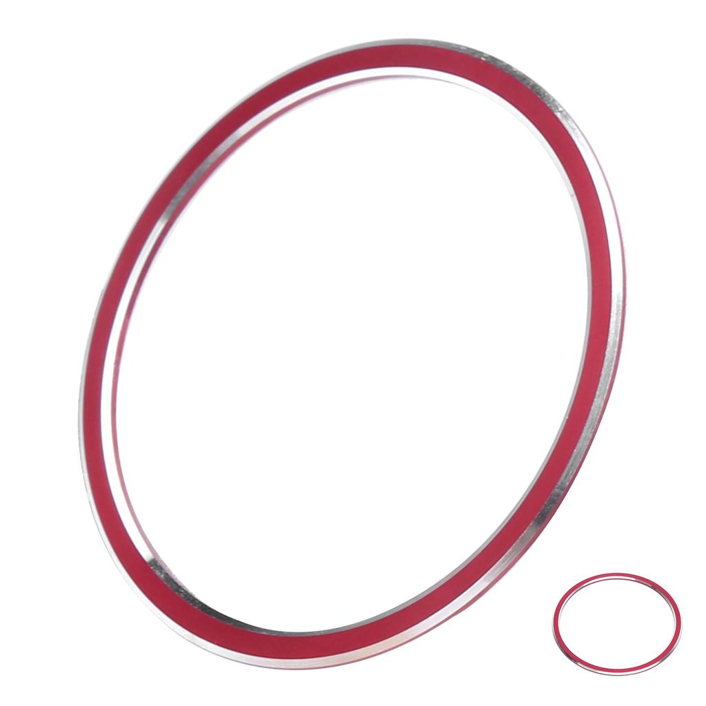 Ignition Inner   Trim Car Decoration Replacement for   A B C E Class CLA   GLC GLE(Red )