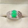 Emerald Oval Cut Gemstone With 925 Sterling Silver Ring For Men's #B40 JL375671298793