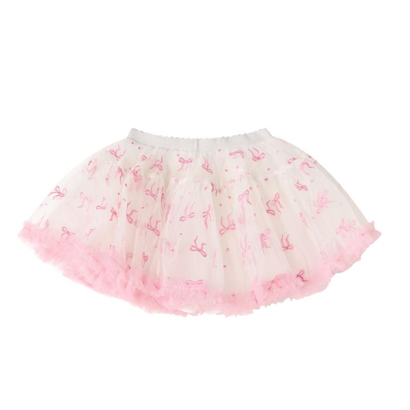 DEESHA Girls Sweet Bow Mesh Skirt 120