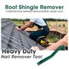 Professional Nail Puller for Furnish Roof Shingle Remover Pry Bar DIY Steel Snake Shape Roofing Tool