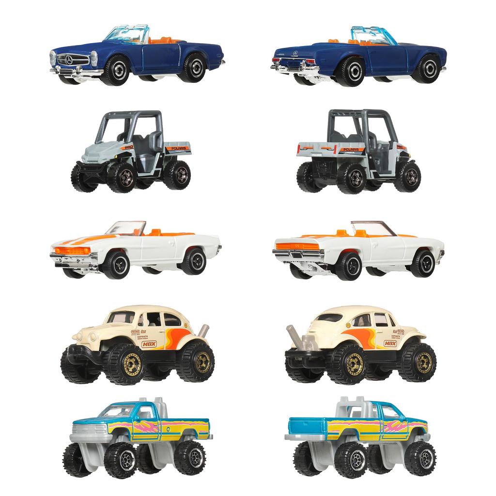 Matchbox Sortiment Mașini de Bază 24 de Vehicule Miniaturale Vârste - (Set de cutii) - 3+ - Multicolor (30782-987F)