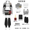 Cosplay Fuli Glaze style anime de la Guerre de l'Abysse, cosplay anime ensemble complet de costumes pour convention de bande dessinée