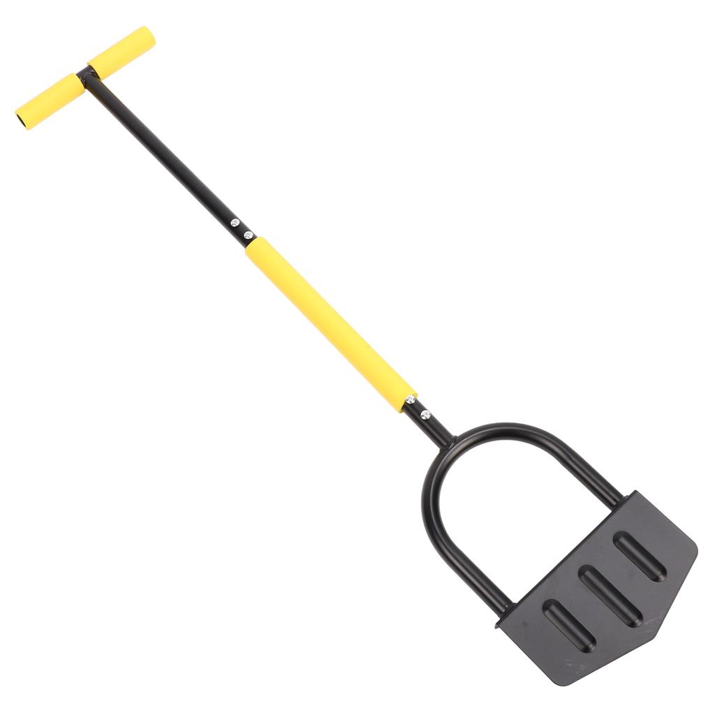 Manual Lawn  r, Saw Tooth Half Moon Shaped Steel Lawn Edging Tool Lawn  r for Grass, Borders Sidewalks, Driveways, Gardens