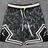 New 2026 summer loose and quick-drying men's AJ basketball shorts printed trendy sports casual pants source wholesale