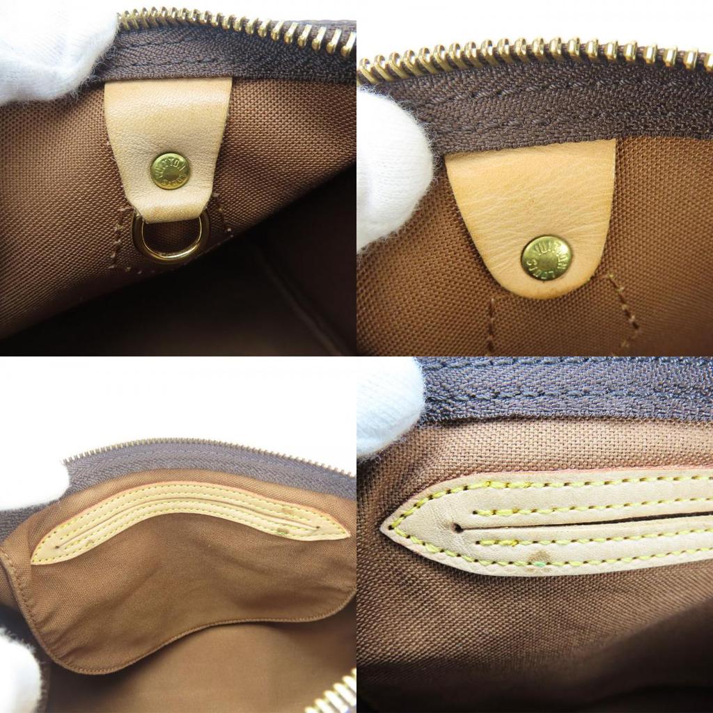 Used LOUIS VUITTON Handbag Speedy 25 M41528 Monogram Brown Mini Boston