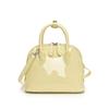 New Fashionable Versatile Handbag Glossy Solid Color Casual Shoulder Messenger Bag