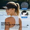 Wide Brim Sun Visor Hat for Men Women - Quick Dry, Adjustable, Lightweight for Golf Tennis Pickleball Beach
