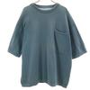crepuscule Short sleeve Pocket knit T-shirt 2 Charcoal gray Men's Used