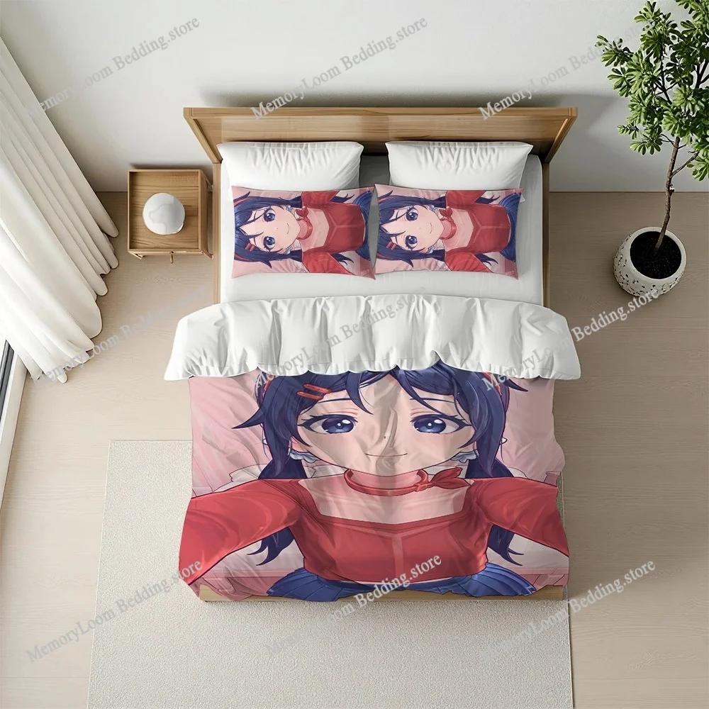 Hot Game M-MiSide-Mita Duvet Cover Set Home Style Bedding Soft Laundry Cotton Bed Four Seasons Student Dormitory Luxury Gift
