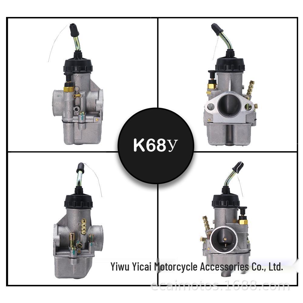 

Карбюратор K68Y для мотоцикла PEKAR ДНЕПР УРАЛ 650 куб.см, модифицированные детали K68y