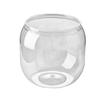 Durable Clear Plastic Goldfish Tank - Unbreakable, One-Piece Round Design for Living Rooms