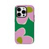 Spring Pink Flowers Phone Case for IPhone 16 15 14 13 12 11 X XS XR XSMAX 7 8 Pro Max Plus Double-layer Back Cover