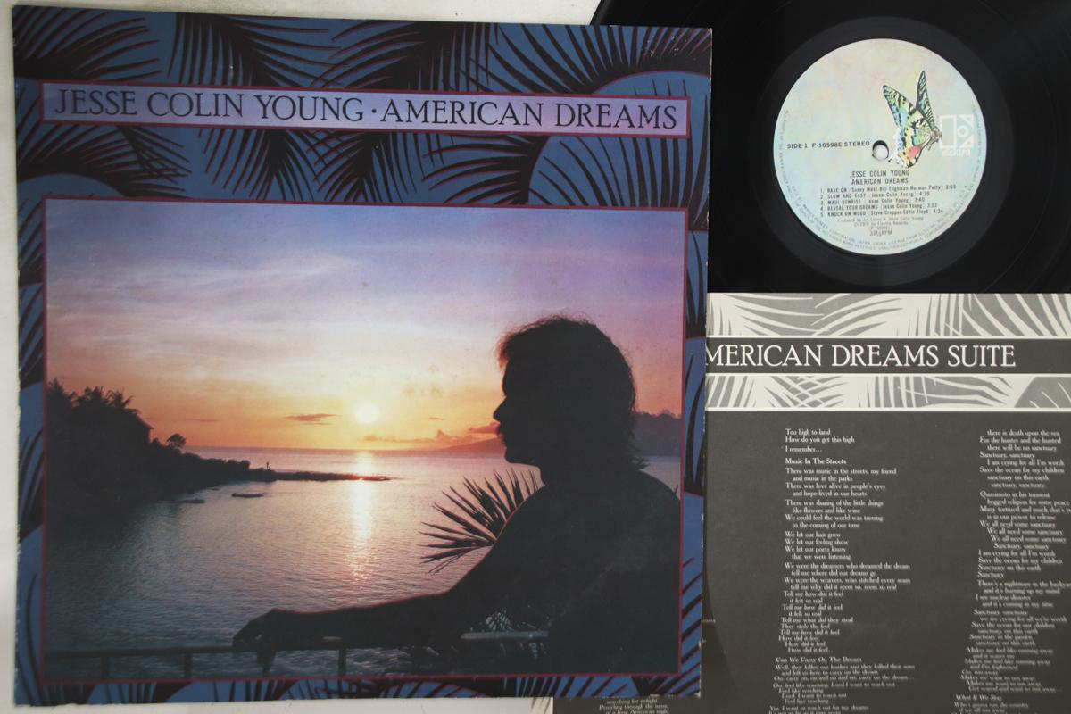 

LP Пластинка ДЖЕССИ КОЛИН ЯНГ - Американские мечты P10598E ELEKTRA 1978 Япония Рок Б/У