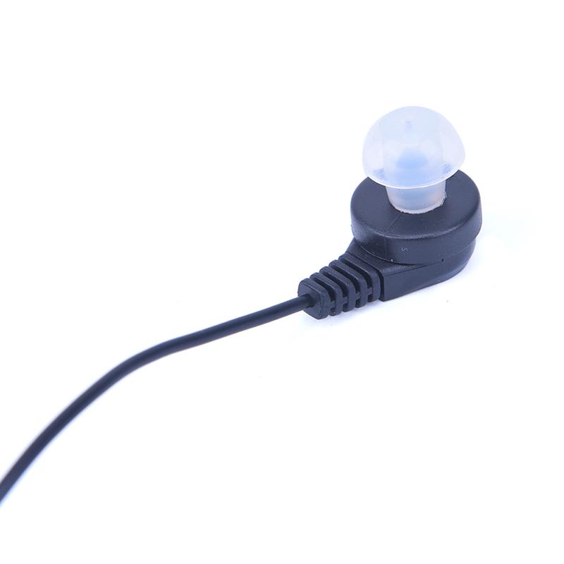 2 Pin Radio Walkie Talkie Mic Headset Earpiece Security Air Tube For Motorola
