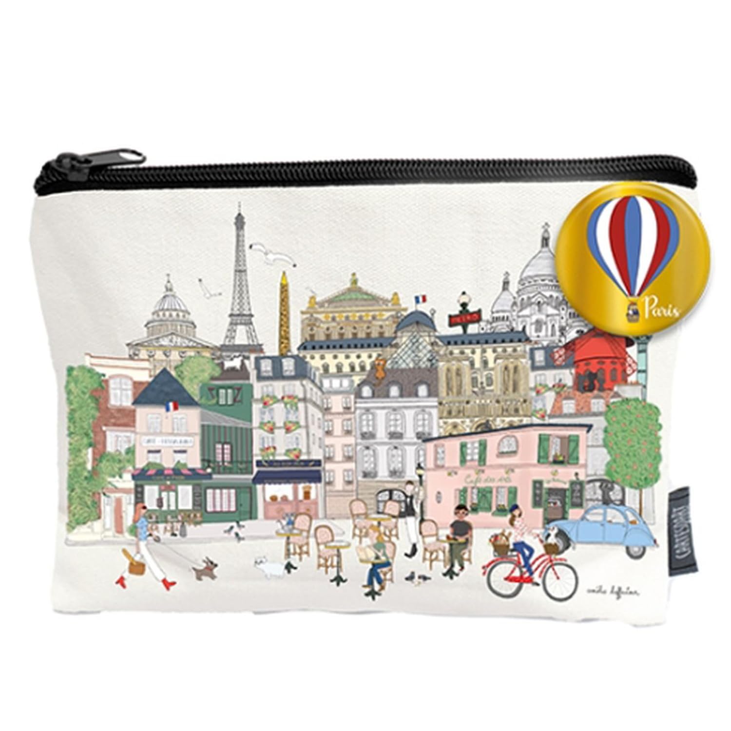 

Cartesdart Cotton Pouch 050620 PARIS MONUMENTS