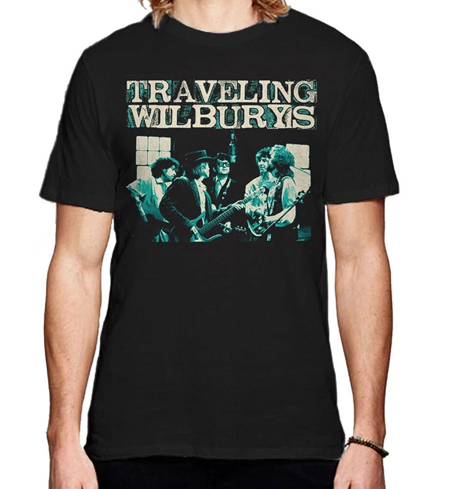 Traveling Wilburys - Performing - Black t-shirt L
