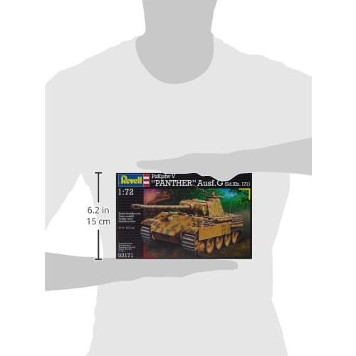 German Revell 1/72 Panther Type G 03171 Plastic Model