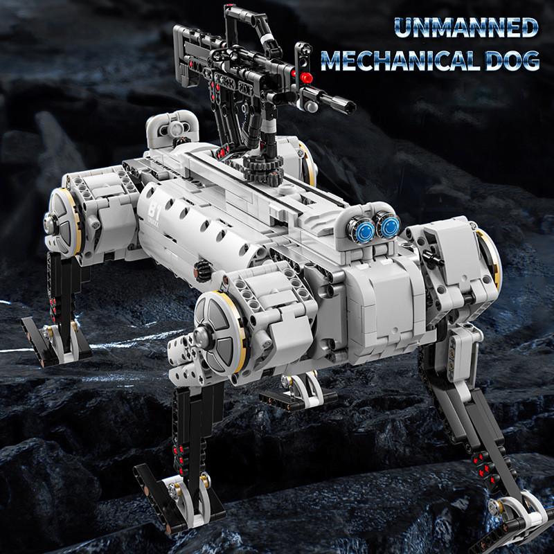 Simulation Mechanical Dog Assembly Building Block For Children And Hobbyists